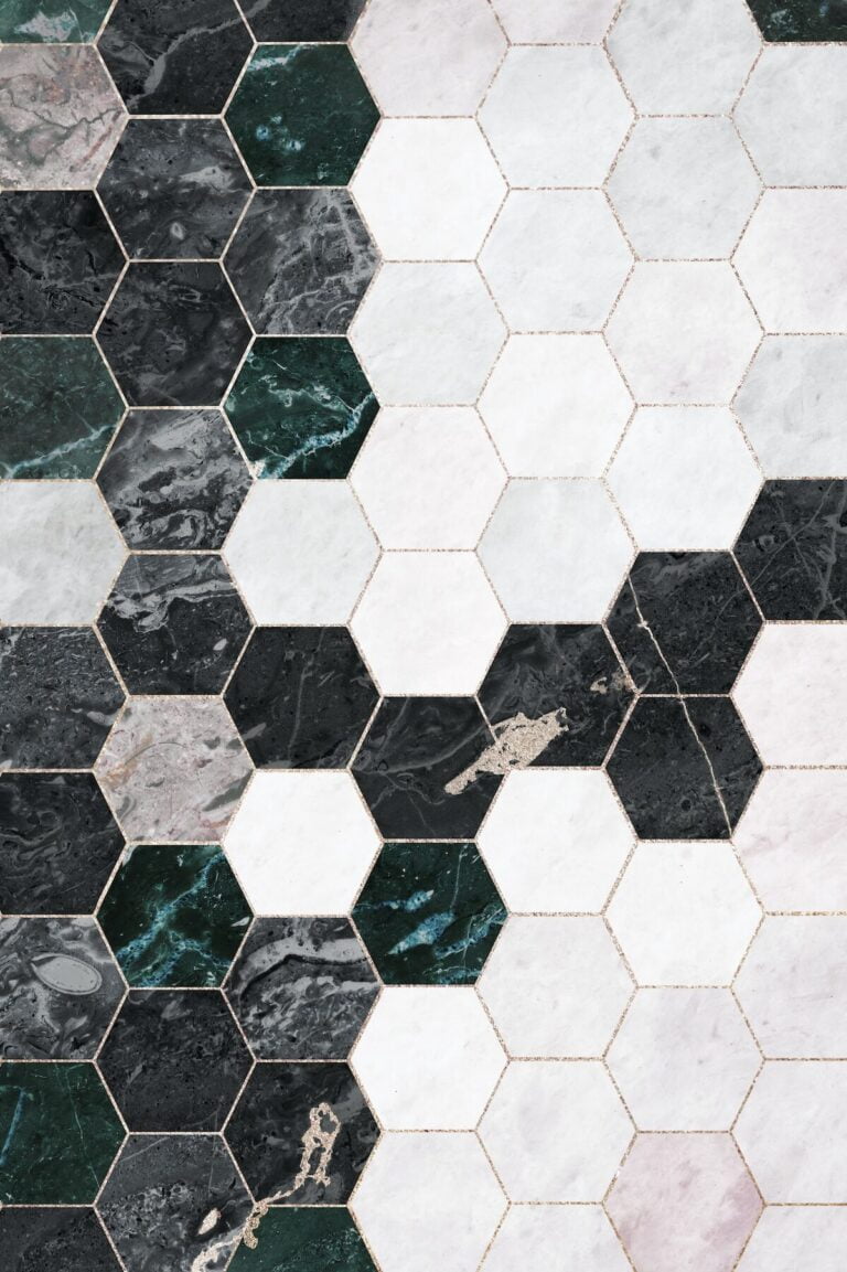 Découvrez le carrelage effet métal