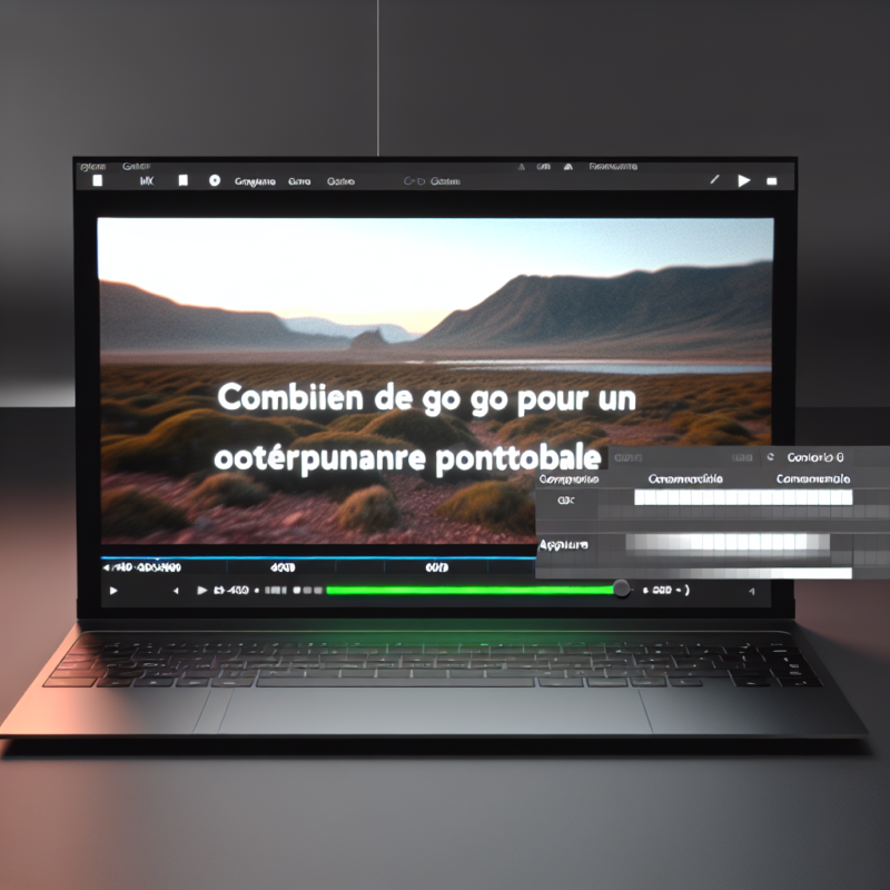 combien de go pour un ordinateur portable