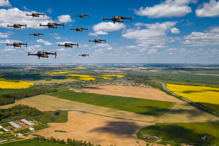 Attaque de drones