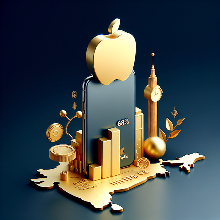 Apple domine le marché des smartphones haut de gamme en Inde avec 68 % de part