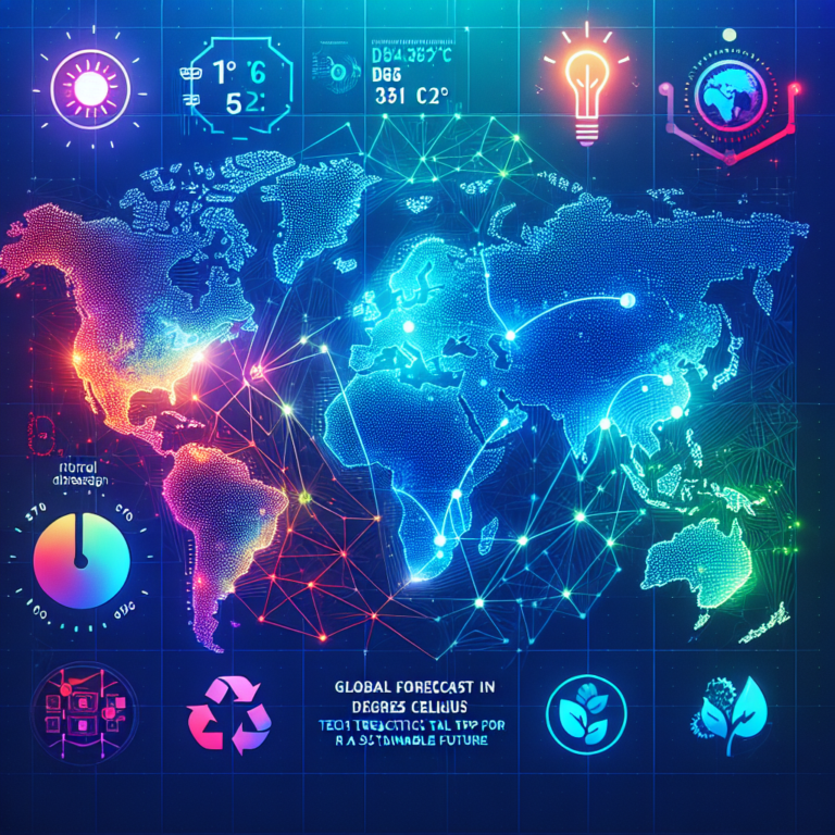 Prévisions mondiales en degrés Celsius : tendances technologiques et conseils pratiques pour un avenir durable