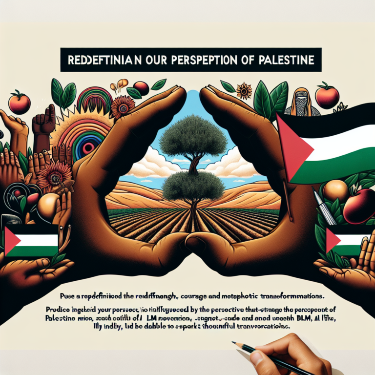 BLM redéfinit notre perception de la Palestine