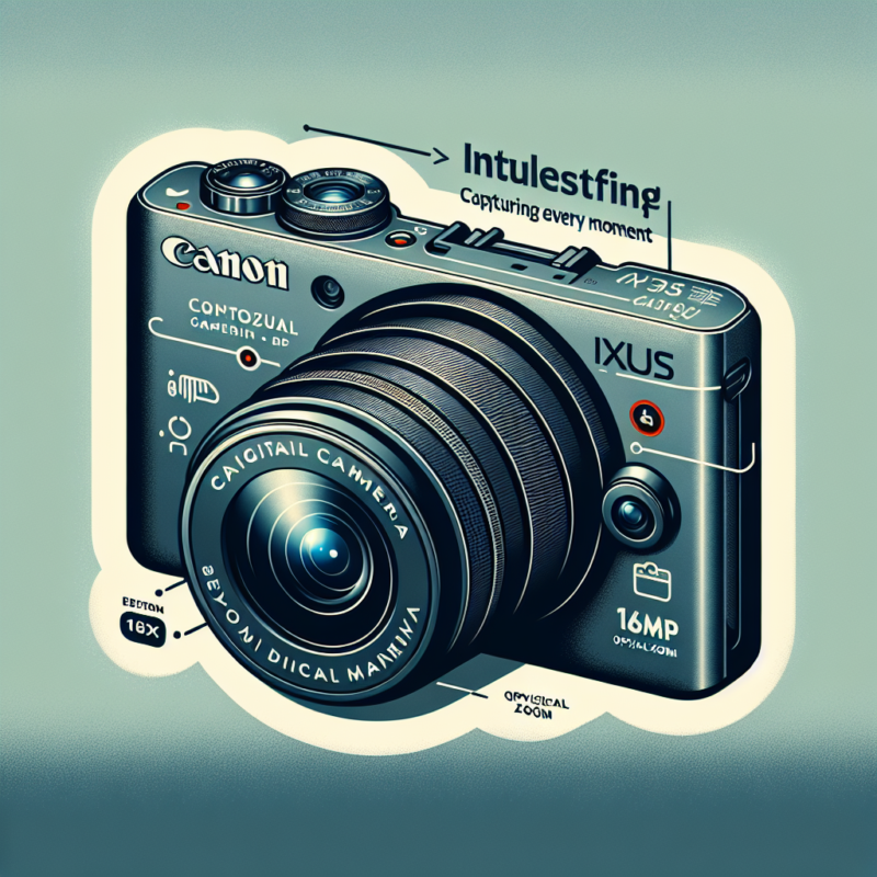 Canon IXUS 133 : un appareil photo numérique de 16MP avec zoom optique 8X pour capturer chaque instant