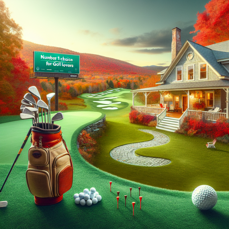 Cet Airbnb du Vermont est le numéro 1 pour les amateurs de golf