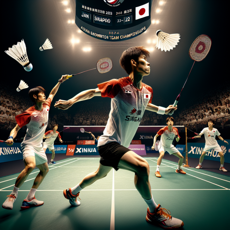 Championnats d&rsquo;Asie de badminton par équipes 2024 : le Japon affronte Singapour