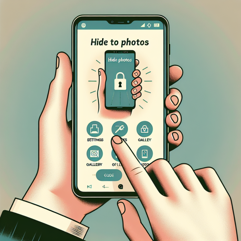 Comment cacher des photos sur un téléphone Android : guide pratique