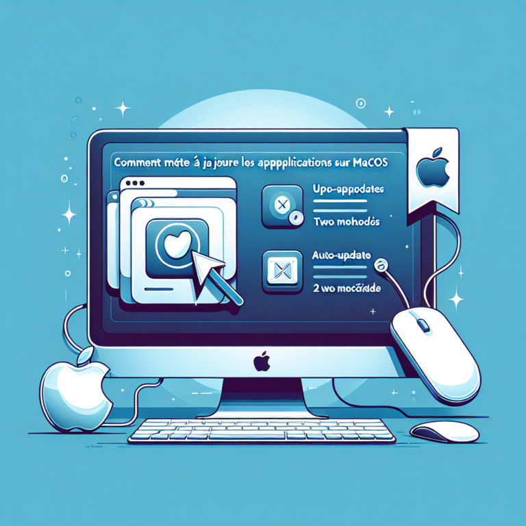 Comment mettre à jour les applications sur MacOS : deux méthodes à connaître