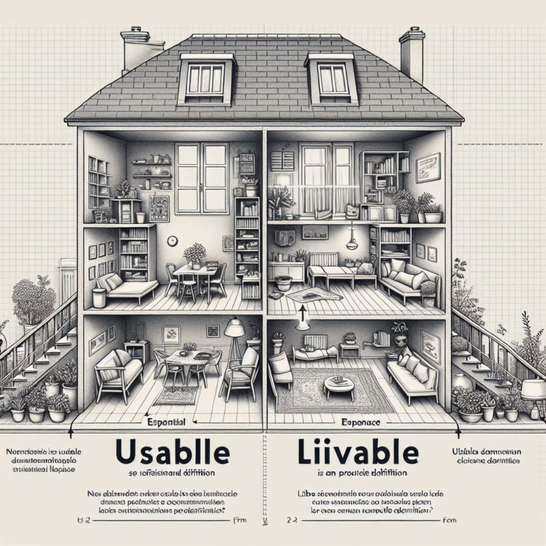 Comprendre les nuances entre surface utile et habitable : un guide essentiel