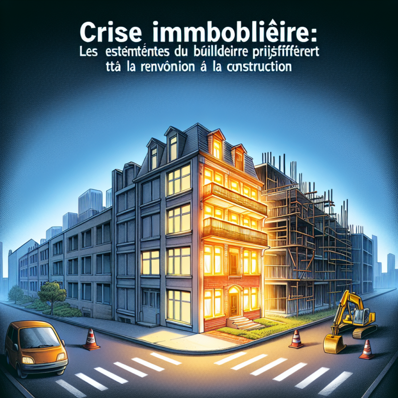 Crise immobilière : les entreprises du bâtiment privilégient la rénovation à la construction