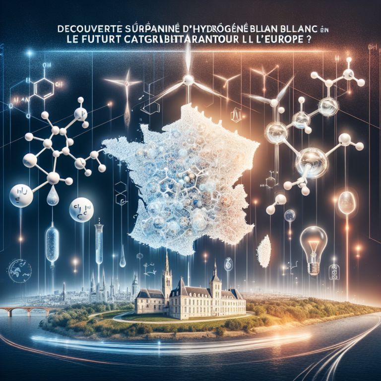 Découverte surprenante d&rsquo;hydrogène blanc en France : le futur carburant de l&rsquo;Europe ?