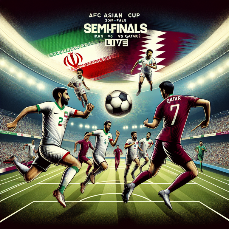 Demi-finale de la Coupe d&rsquo;Asie AFC 2023 : Iran contre Qatar en direct