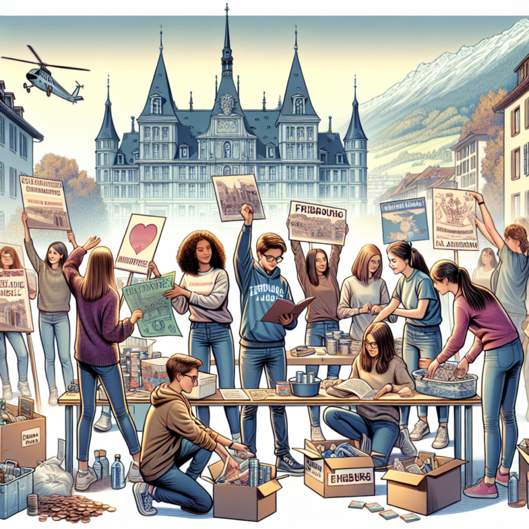Des lycéens du Val-d’Oise organisent une collecte pour leur voyage éducatif à Fribourg