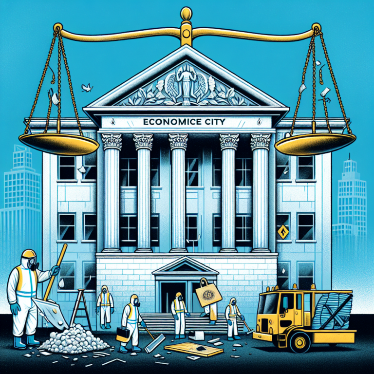 Désamiantage bâclé à la Cité de l&rsquo;Économie : une entreprise face à la justice