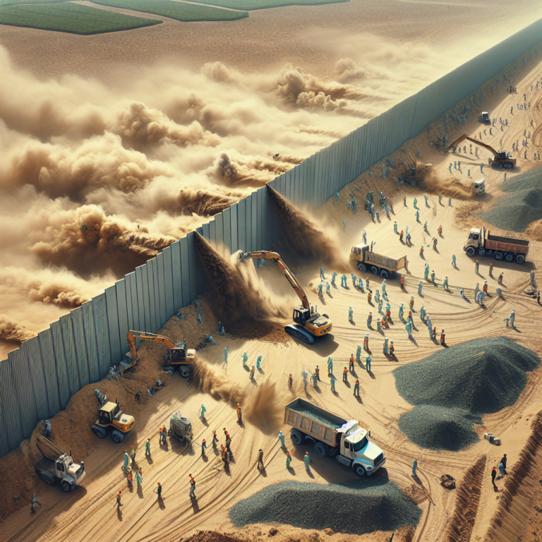 Égypte construit un mur et nettoie les terres à la frontière de Gaza, révèlent des images satellites