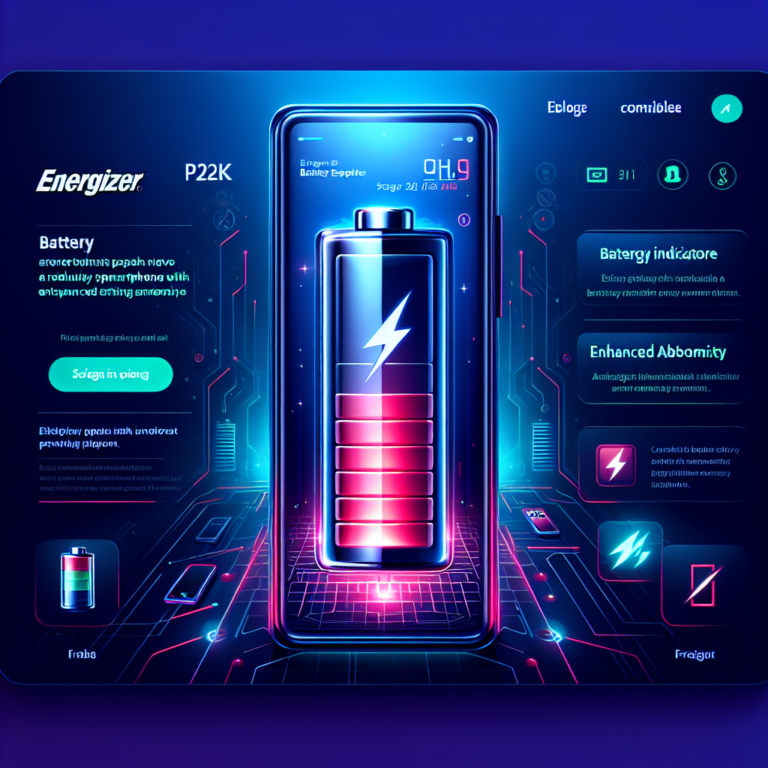 Energizer P28K : des experts en batteries dévoilent un smartphone à l’autonomie révolutionnaire