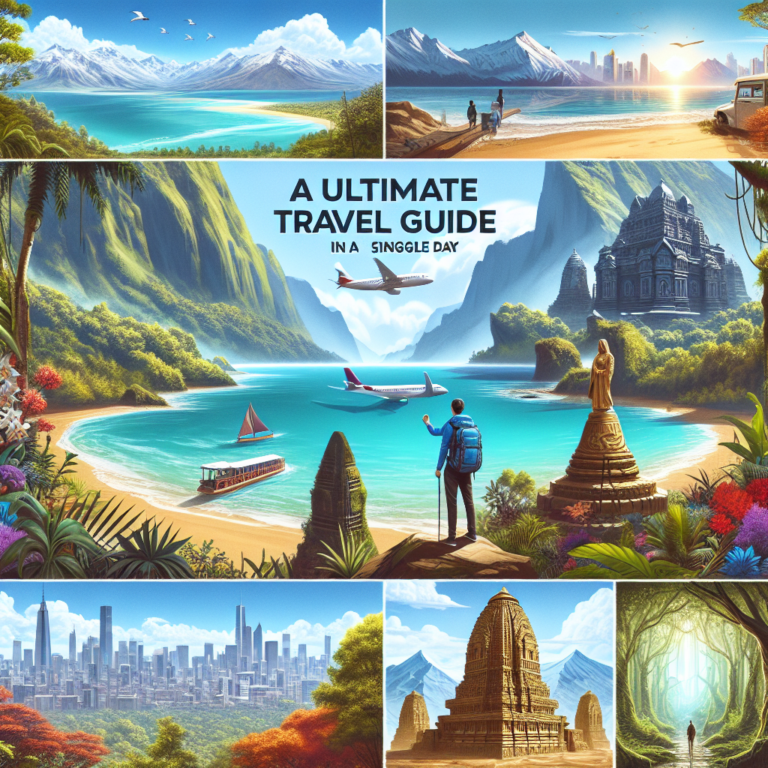 Explorer des destinations magnifiques en une journée : votre guide ultime