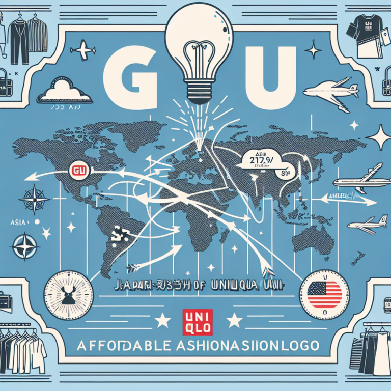 GU, la marque sœur d&rsquo;Uniqlo, à la conquête des marchés américain et européen : une nouvelle ère de mode abordable