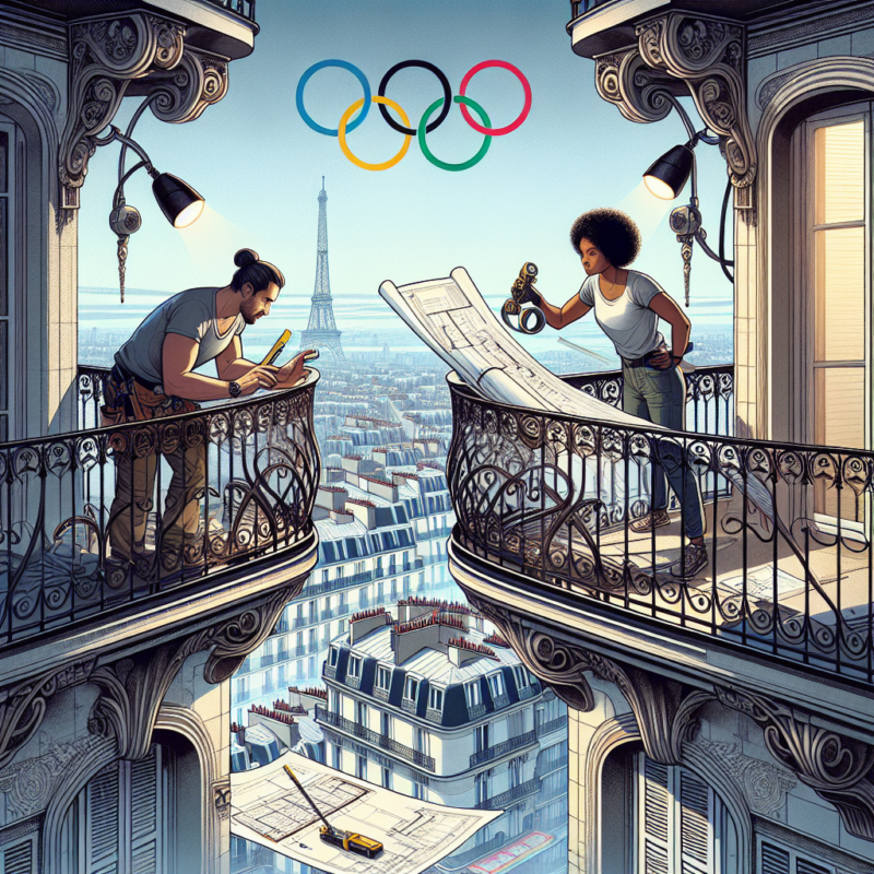 Jeux olympiques 2024 : la solidité des balcons parisiens en question
