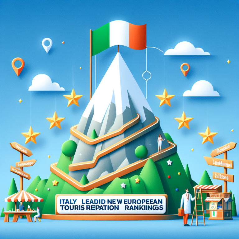 L’Italie se hisse en tête du nouveau classement européen de la réputation touristique