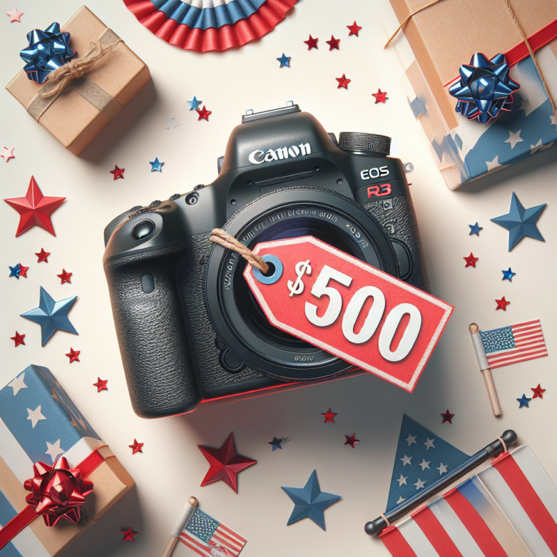 - 1 La Canon EOS R3 bénéficie d'une réduction massive de 500 $ lors des promotions de la Journée des Présidents