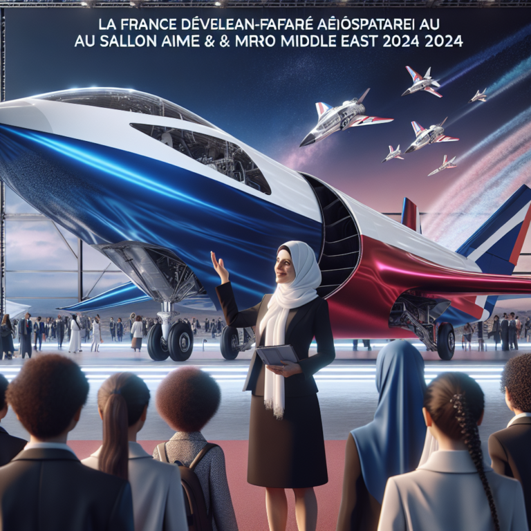 La France dévoile son savoir-faire aérospatial au salon AIME & MRO Middle East 2024