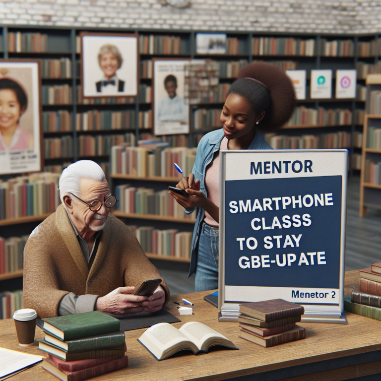 La bibliothèque publique de Mentor propose des cours sur les smartphones pour rester à la page