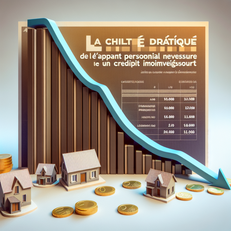 - 13 La chute drastique de l’apport personnel nécessaire pour un crédit immobilier