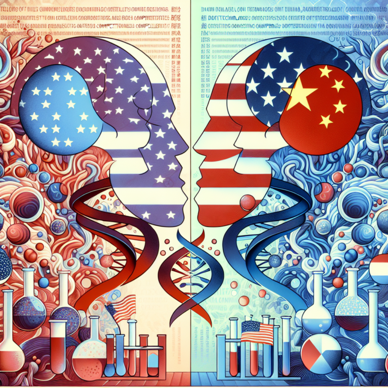 La rivalité entre les États-Unis et la Chine s&rsquo;étend à la biotechnologie : les législateurs reconnaissent un échec de compétitivité et souhaitent agir