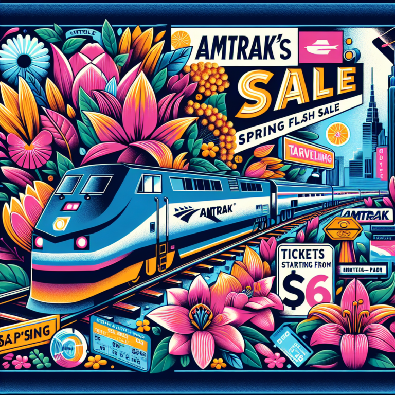 La vente flash de printemps d’Amtrak propose des billets à partir de 6 $
