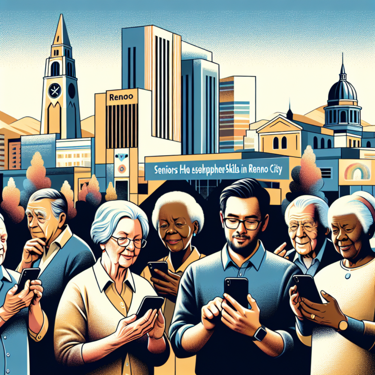 La ville de Reno propose un cours pour aiguiser les compétences des seniors en matière de smartphone