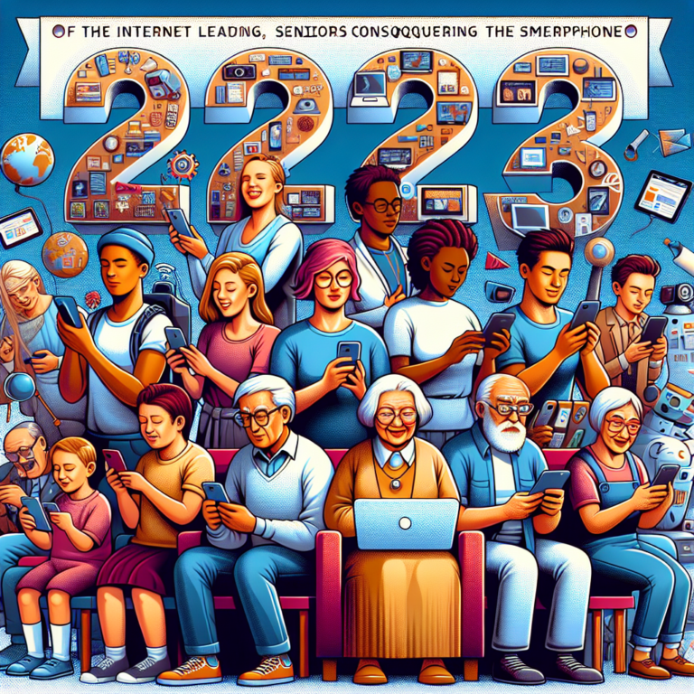 L’année Internet 2023 : Les jeunes en tête, les seniors à la conquête du smartphone