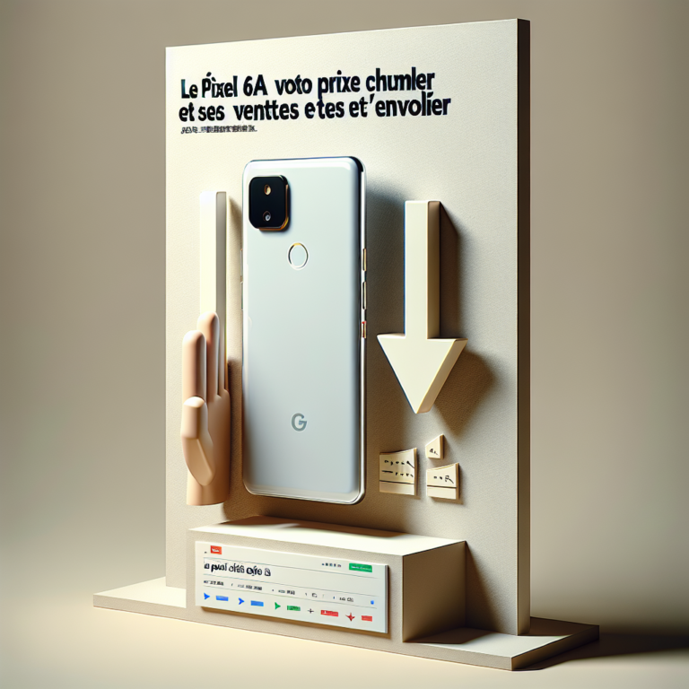 Le Google Pixel 6a voit son prix chuter et ses ventes s&rsquo;envoler