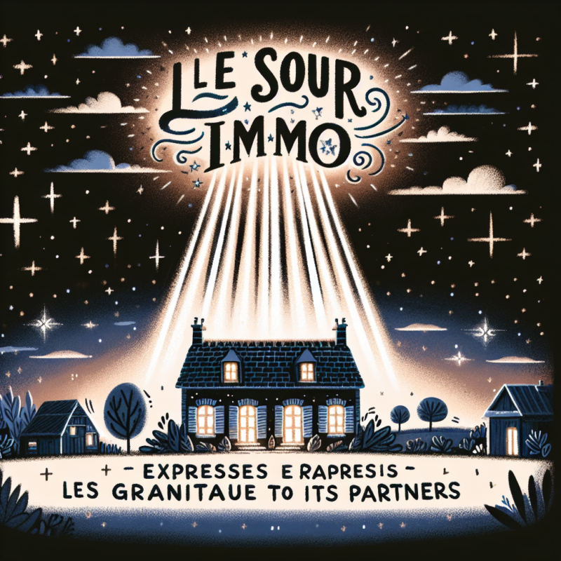 - 1 Le « Soir Immo » exprime sa gratitude envers ses partenaires