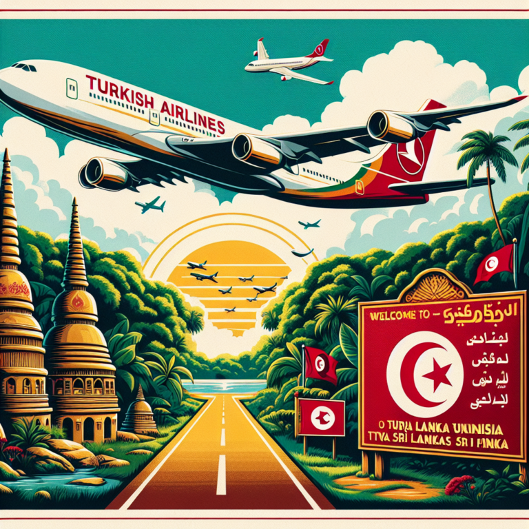 Le Sri Lanka s’ouvre aux agences tunisiennes avec Turkish Airlines