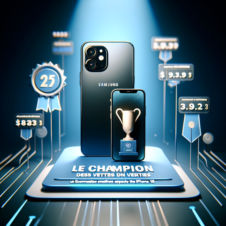 Le champion des ventes de Samsung en 2023 : un smartphone à prix mini surpasse l’iPhone 15