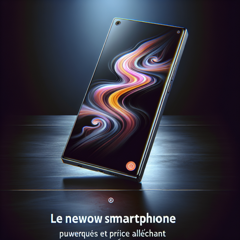 Le nouveau smartphone Apple : puissance et prix alléchant