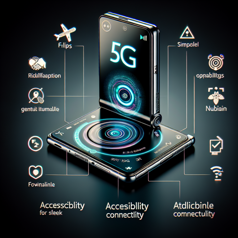 Le nubia Flip 5G : un smartphone pliable et accessible pour tous