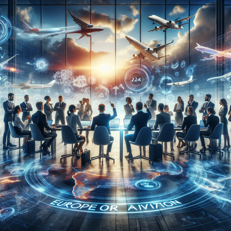L&rsquo;équipe &lsquo;Europe for Aviation&rsquo; se prépare pour Airspace World 2024 : innovation et tendances aériennes à l&rsquo;horizon