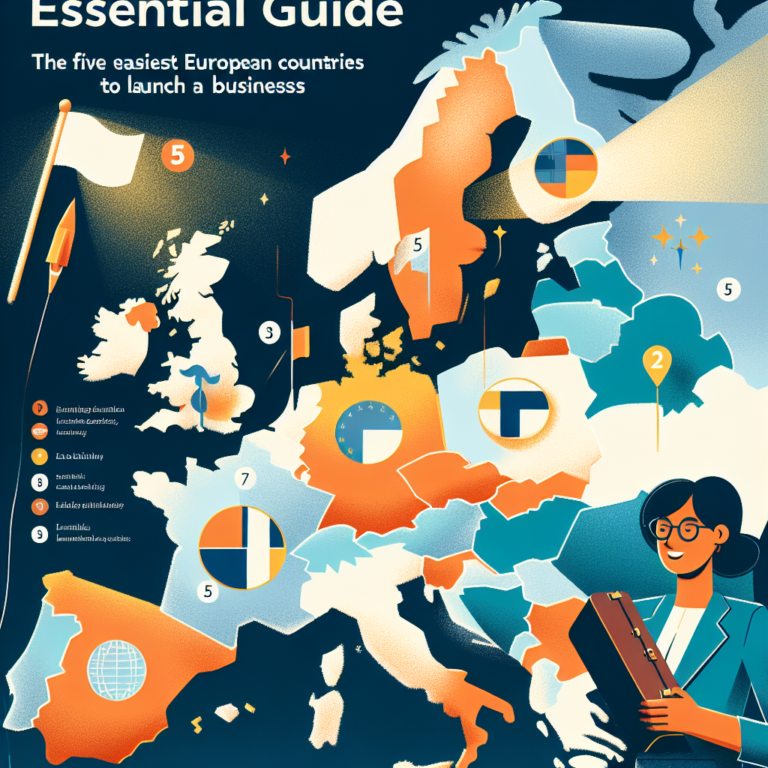 Les cinq pays européens les plus faciles pour lancer une entreprise : un guide essentiel