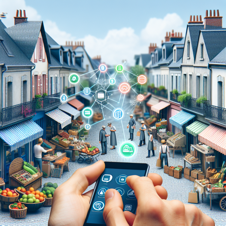 Les commerçants de Pacy-sur-Eure à portée de main grâce aux smartphones