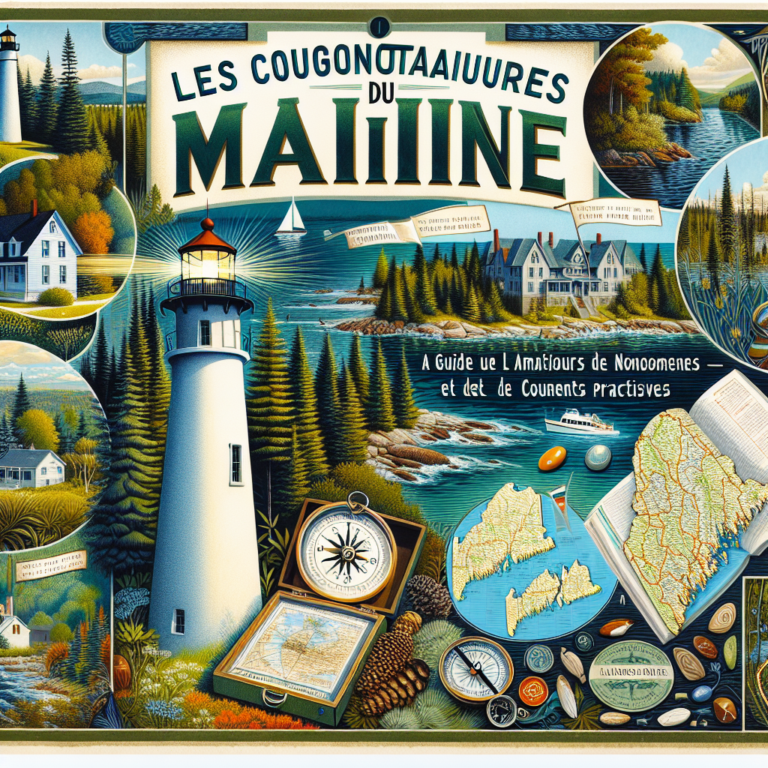 Les incontournables du Maine : un guide pour les amateurs de nouveautés et de conseils pratiques