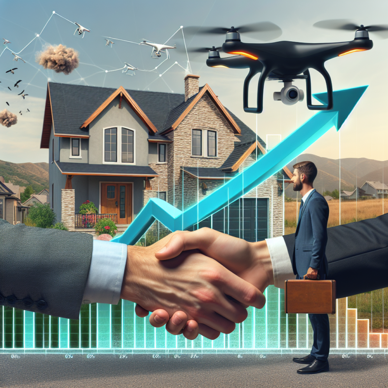 Les photos par drone accélèrent la vente immobilière de 68%, révèle une étude