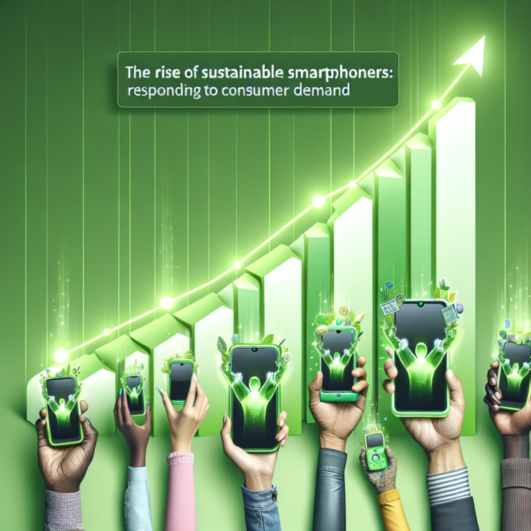 L’essor des smartphones durables : répondre à la demande des consommateurs