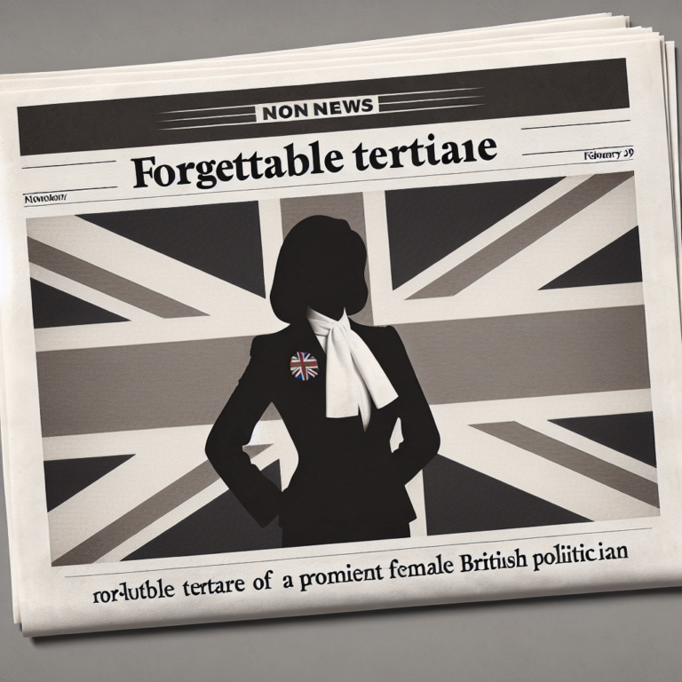 Liz Truss, la Première ministre britannique la plus &lsquo;oubliable&rsquo;, selon le seul journal du 29 février