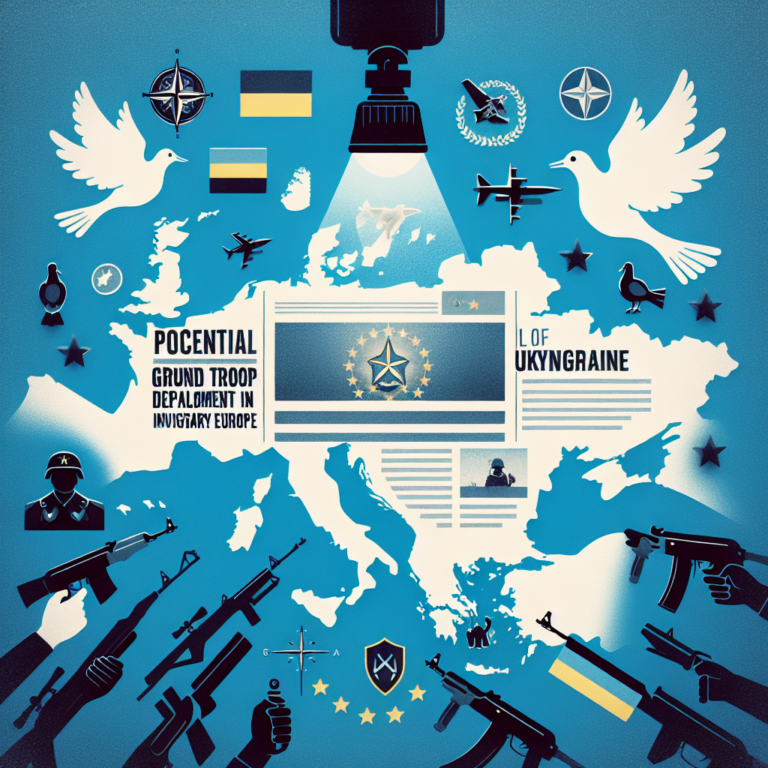 Macron n&rsquo;exclut pas de déployer des troupes au sol en Ukraine pour dynamiser l&rsquo;Europe