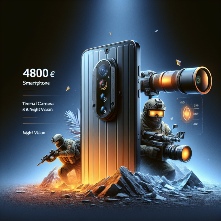 Obtenez le Doogee V31GT : un smartphone robuste avec caméra thermique et vision nocturne pour 480€