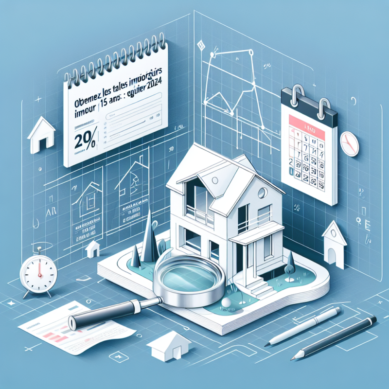 Obtenez les meilleurs taux immobiliers sur 15 ans en février 2024 : Guide pratique