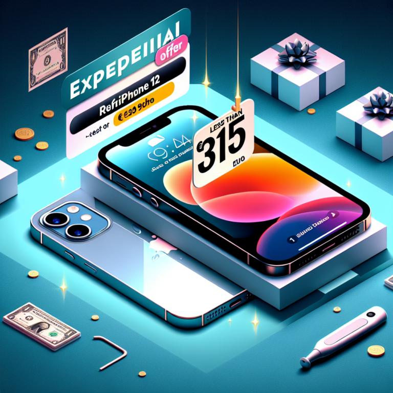 Offre exceptionnelle : un iPhone 12 reconditionné à moins de 315 euros sur Cdiscount