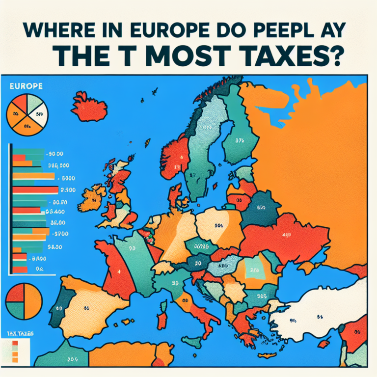 Où en Europe les gens paient-ils le plus d&rsquo;impôts ?