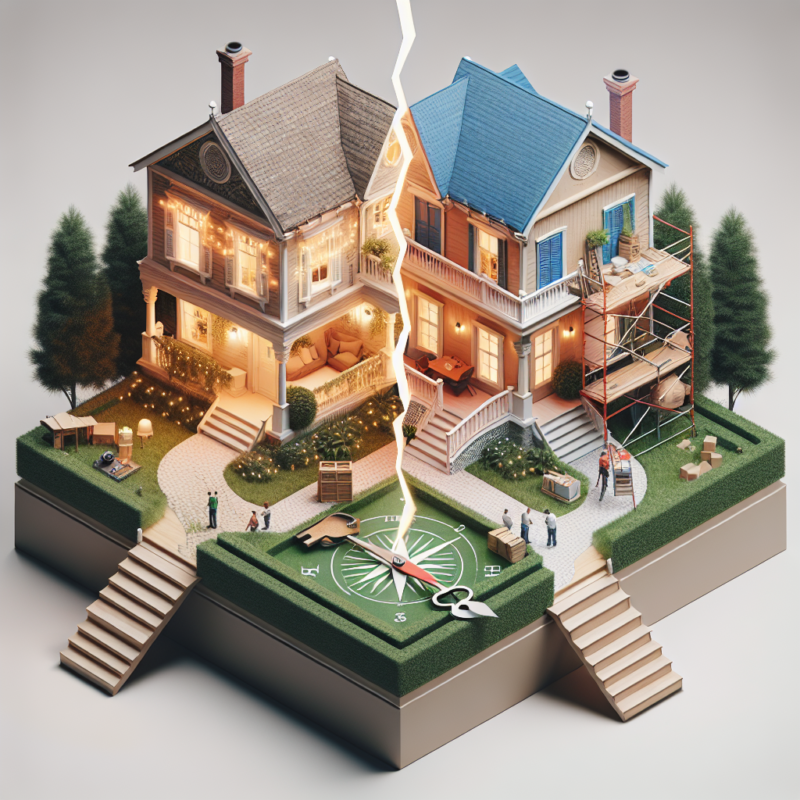 Partage de bien immobilier : naviguer dans la séparation d'un couple non marié